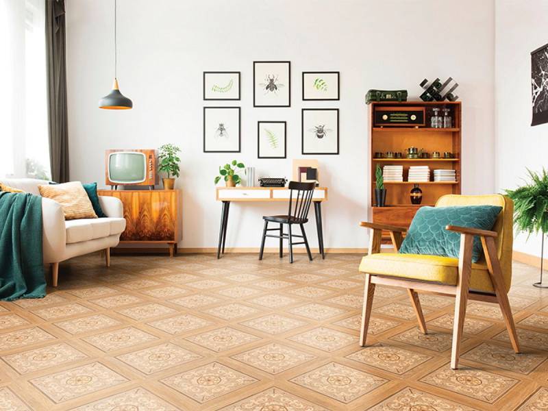 Линолеум JUTEKS TREND (Ютекс Тренд) Дизайн - OLIVER 2